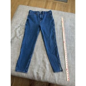 Madewell 10" High Rise Skinny Women's Blue Wash Stretch Denim Skinny Jeans Sz.29